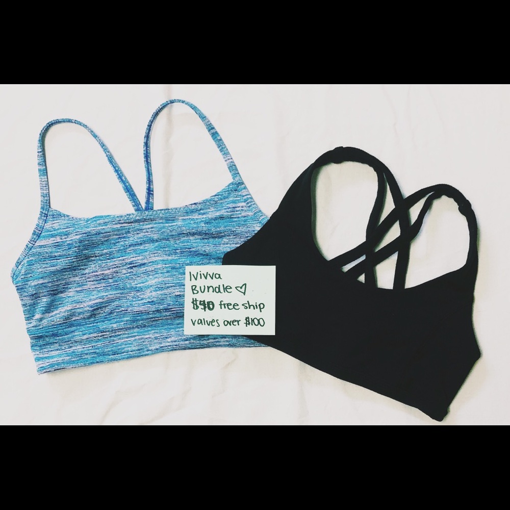 2 Ivivva sports bras!